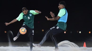 صورة المنتخب السعودي الأول لكرة القدم الشاطئية يواصل تمارينه في معسكر الرياض