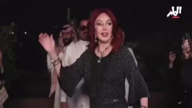 صورة بالفيديو- رقص نبيلة عبيد فى حفل الإعلان عن مسلسل “جذوة” أول بطولاتها في السعودية