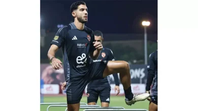 صورة الأهلي يوضح موقف يوسف أيمن من المشاركة في مباراة سيراميكا كليوباترا بالدوري