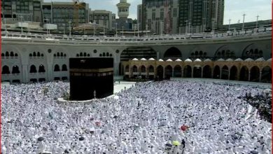 صورة خطيب المسجد الحرام: الإسلام حفظ الأمن والأمان للمسلمين واعتنى بتأمين حياة غيرهم