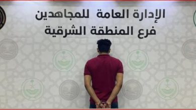 صورة دوريات المجاهدين بالشرقية تقبض على شخص لترويجه الميثامفيتامين المخدر