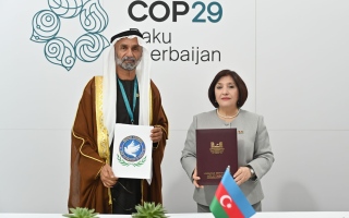 صورة COP29 .. المجلس العالمي للتسامح والسلام يوقع مذكرة تفاهم مع الجمعية الوطنية الأذربيجانية