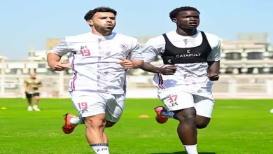 صورة تدريبات منفرد للسعيد قبل مران الزمالك.. وجلسة بين جوميز وزيزو