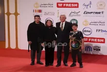 صورة بالصور| أسرة محمود حميدة تشاهد فيلم “مين يصدق” بمهرجان القاهرة السينمائي