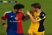 صورة قبل أحداث هولندا.. شاهد: محمد صلاح يسحق مكابي تل أبيب ويغيظ جمهوره