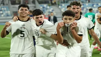 صورة استعدادات منتخب مصر للشباب لمواجهة تونس في بطولة شمال إفريقيا تحت 20 عاما