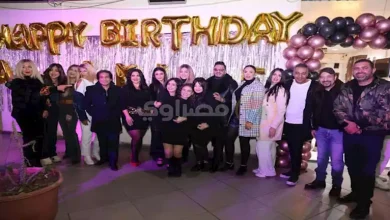 صورة بـ الصور.. نجوم الفن فى عيد ميلاد الفنانة أمل رزق