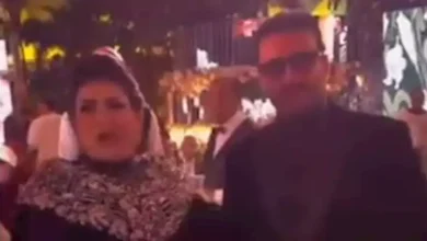 صورة بدرية طلبة ترقص مع محمد رجب من حفل زفاف ابنة ممدوح شاهين (فيديو)