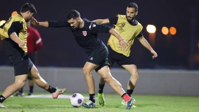 صورة | منتخب النشامى يواصل تدريباته استعدادا لمواجهة الكويت