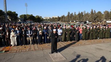 صورة | الأردنيون يؤدون صلاة الاستسقاء تضرعا لله وطلبا للغيث