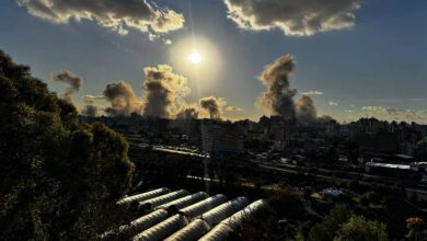 صورة | مراسلة “رؤيا”: الاحتلال يشن سلسلة غارات على الضاحية الجنوبية لبيروت