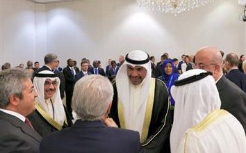 صورة وزير الخارجية يقيم حفل استقبال على شرف المشاركة في مؤتمر «تعزيز التعاون الدولي في مكافحة الإرهاب»