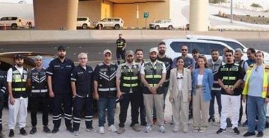 صورة المشعان تتفقد الدائري السادس وطريق المطار