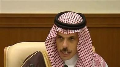 صورة وزير الخارجية السعودي: إسرائيل تريد تغيير الواقع على الأرض وتدمير حل الدولتين