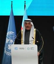 صورة ممثل الأمير في قمة COP29 في باكو: ظاهرة تغير المناخ أصبحت هاجساً عالمياً وتهديداً للعديد من الدول ومنها الكويت