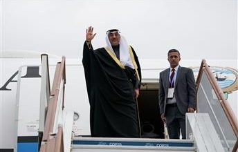 صورة ممثل سمو الأمير سمو ولي العهد يغادر باكو بعد ترؤسه وفد دولة الكويت في القمة العالمية للعمل المناخي COP29