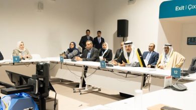 صورة ممثل سمو أمير البلاد يلتقي الفريق التفاوضي الكويتي لاتفاقية تغير #المناخ