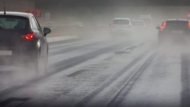 صورة سلامة الإطارات في أثناء القيادة في الأجواء الماطرة تقلل الانزلاق