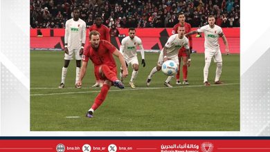 صورة هاري كين يقود بايرن ميونخ لفوز كبير على أوجسبورج بالدوري الألماني