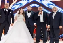 صورة رامي صبري وعماد زيادة.. نجوم الفن في حفل زفاف ابنة تامر أمين ونجل الليثي.. صور