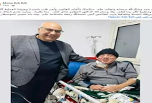 صورة “كبيرة وخطيرة”.. الموسيقار حسن إش إش يخضع لعملية جراحية