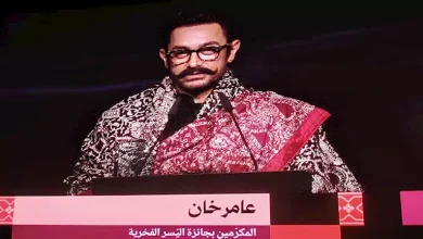 صورة تكريم عامر خان من مهرجان البحر الأحمر السينمائي.. ويعلق: أتمنى العودة للسعودية مجددا