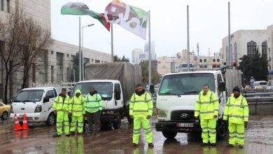 صورة | أمانة عمان تعلن الطوارئ المتوسطة استعداداً للحالة الجوية