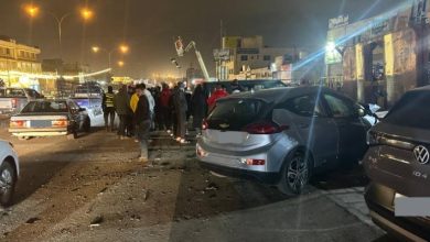 صورة | مراسل رؤيا: إصابتان بحادث مروري على شارع الحزام في عمان