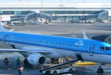 صورة | هبوط اضطراري لطائرة KLM في أمستردام بسبب خلل فني