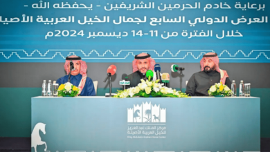 صورة انطلاق العرض الدولي السابع لجمال الخيل العربية الأصيلة الأربعاء القادم