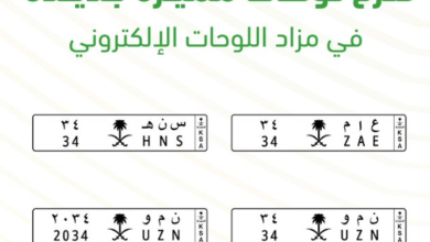 صورة انطلاق مزاد اللوحات الإلكتروني "المميزة" الجمعة