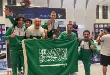 صورة اللاعب السعودي حسن عابد يحقق فضية كأس العالم للمبارزة