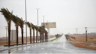 صورة بـ 3 درجات تحت الصفر.. محافظة طريف تسجل أدنى درجة حرارة بالمملكة