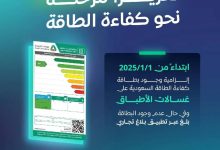 صورة بدءاً من يناير 2025.. إلزامية بطاقة «كفاءة الطاقة لغسالات الأطباق»  أخبار السعودية