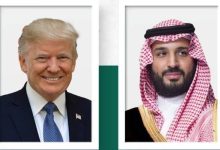 صورة ولي العهد لترمب: توسيع استثمارات السعودية مع الولايات المتحدة بـ 600 مليار دولار  أخبار السعودية