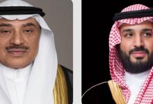 صورة الأمير محمد بن سلمان يُعزي ولي عهد الكويت في وفاة الشيخ فاضل الصباح  أخبار السعودية