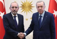 صورة | أردوغان يستقبل الصفدي والحنيطي ومدير المخابرات في تركيا