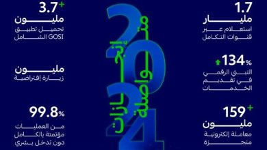 صورة حصاد 2024.. إنجازات غير مسبوقة تمنح التأمينات الاجتماعية الريادة الرقمية بين الجهات الحكومية في المملكة