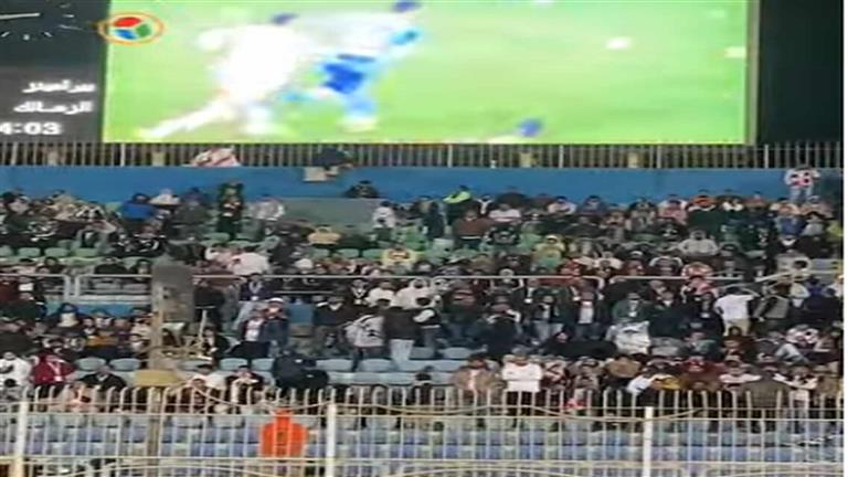 جماهير الزمالك تغادر مباراة بيراميدز (4)                                                                                                                                                                