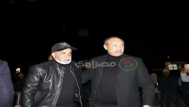 صورة أحمد فهيم وسليمان عيد يقدمان واجب العزاء في شقيق المنتجين أحمد ومحمد السبكي (صور)