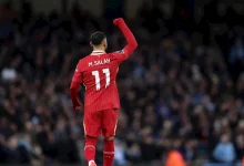 صورة رقم تاريخي لمحمد صلاح أمام مانشستر سيتي