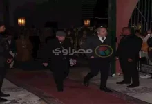 صورة أبطال مسلسل “حكيم باشا يواسون مصطفى شعبان في عزاء شقيقه (صور)