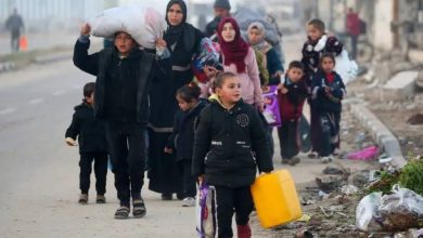 صورة رفض عربي ودولي لتهجير الفلسطينيين والاستيلاء على غزة  أخبار السعودية