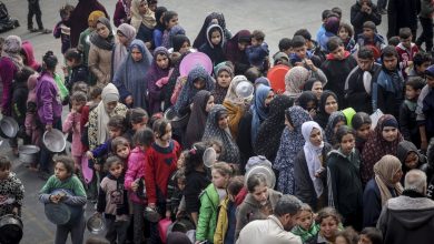 صورة بتبرع من جاليتنا في أميركا: توزيع 4 آلاف طرد غذائي على العائلات المتضررة من عدوان الاحتلال