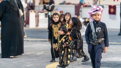 صورة أكثر من 1700 مدرسة و250 ألف طالب وطالبة يحتفلون بيوم التأسيس بالطائف