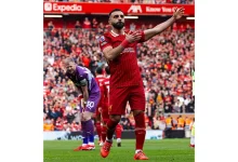 صورة “قلبي ومفتاحه”.. ليفربول يحتفي بأداء محمد صلاح مع الفريق