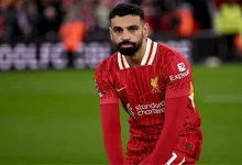 صورة محمد صلاح يتحدث عن مباراة نيوكاسل في نهائي كأس كاراباو