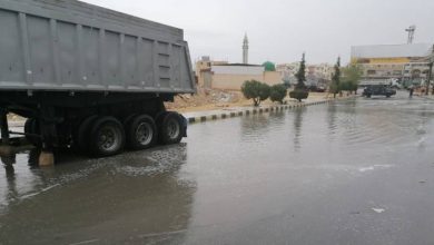 صورة | الأرصاد: المناطق الجنوبية تشهد هطولا غزيرا للأمطار