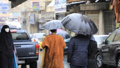 صورة | الأرصاد: أجواء باردة وأمطار غزيرة في عدة مناطق بالأردن الجمعة