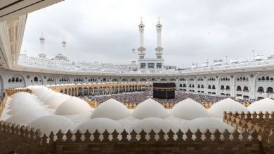 صورة 4 إرشادات للمعتمرين بشأن لحظات الطواف